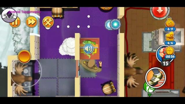 Robbery Bob 2 Pilfer Peak : Use Green Bob - Teleportation Mine - Energy Drink p1 смотреть онлайн