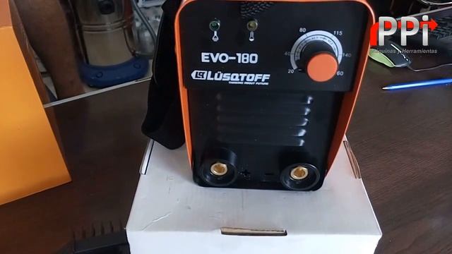 Soldadora Inverter EVO 180  Lusqtoff - Unboxing