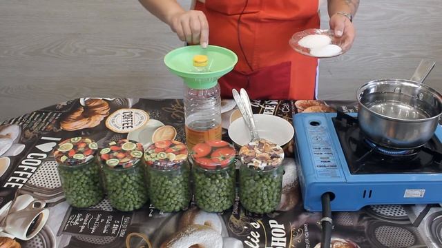 Зеленый горошек на зиму/Простой и вкусный рецепт смотреть онлайн