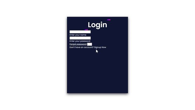 Animated Login And Registration Form Design in Html & CSS (Step by Step) смотреть онлайн