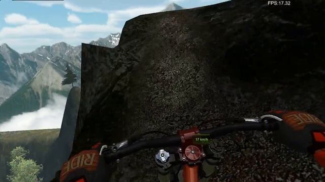 MTBFreeride или симулятор горного велосипеда смотреть онлайн