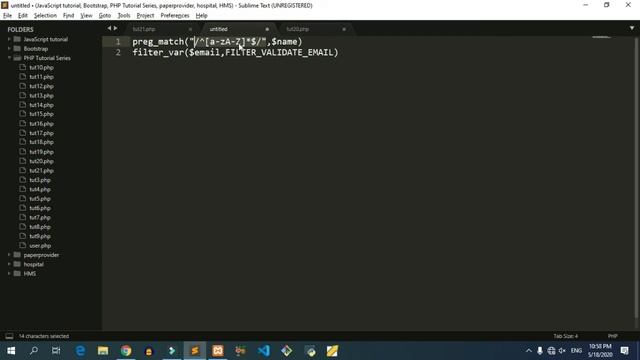 PHP Tutorial for beginners in Hindi | Email validation in PHP смотреть онлайн