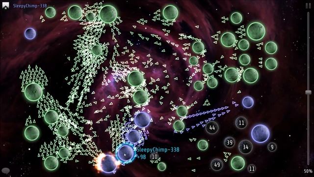 Galcon 2: Galactic Conquest. First Look. No Commentary Game play. смотреть онлайн