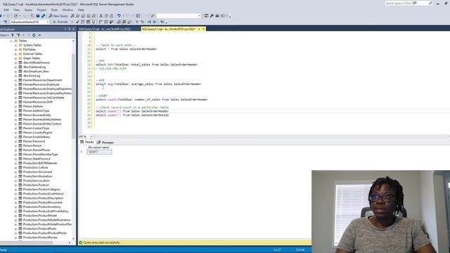 Learn SQL with Microsoft SQL Server | Aggregate Functions | Part 10 смотреть онлайн