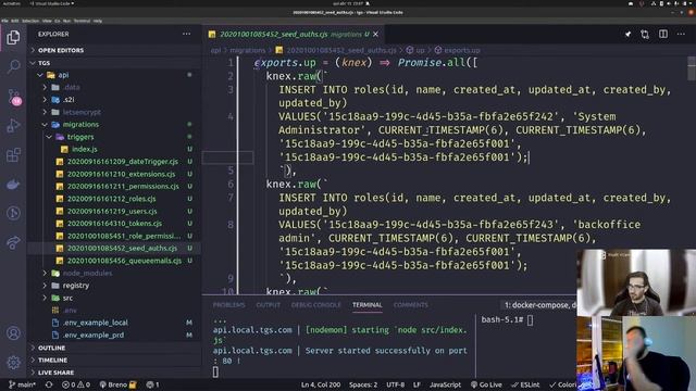 #4 The God Stack - Backend | Nodejs Graphql Apollo Docker смотреть онлайн