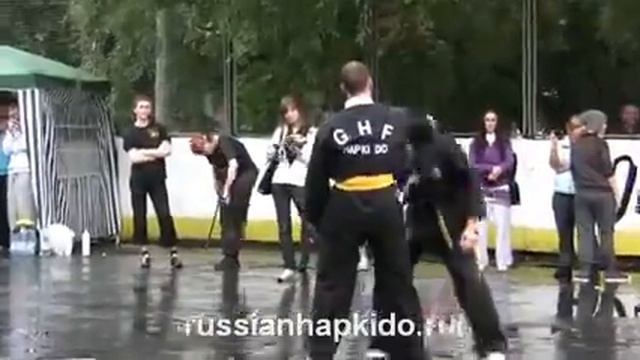 Демонстрация Хапкидо 25-08-09 в Москве смотреть онлайн
