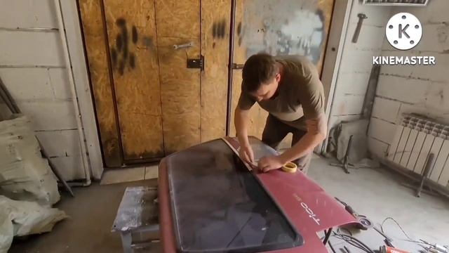 DAEWOO TIKO, ремонт ржавого кузова.