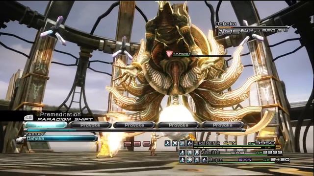 FINAL FANTASY XIII TAEJIN TOWER DAHAKA BOSS BATTLE смотреть онлайн