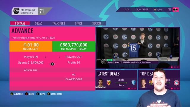 REBUILDING SIDEMEN FC!!! FIFA 20 Career Mode смотреть онлайн