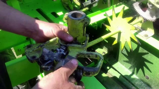Ремонт прессподборщика СLAAS MARKANT 41 Часть 3 Установка зажыгания .