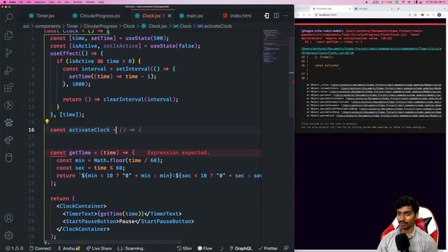 Build Pomodoro App using React | ULTIMATE Step By Step Tutorial 2022 смотреть онлайн