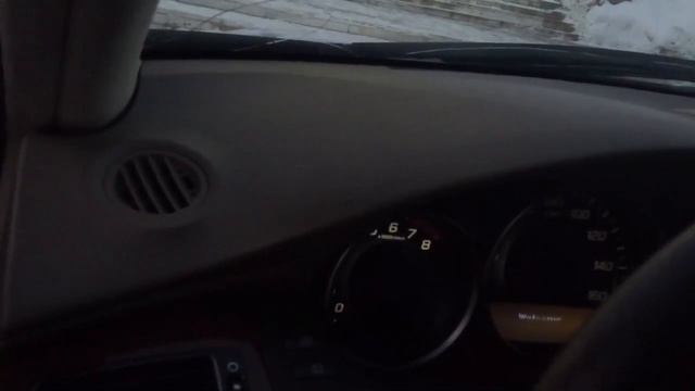 Запуск Acura RL -25'С смотреть онлайн