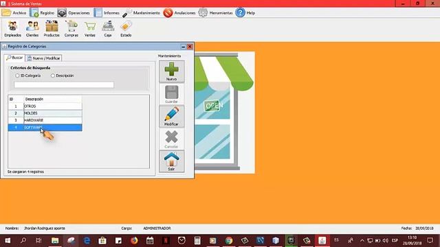 Sistema de Ventas en Netbeans 8.1 con MySQL (Workbench 8.0) смотреть онлайн