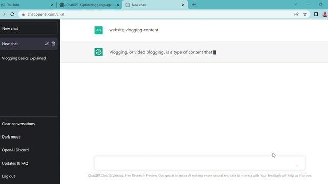 ChatGPT (Optimizing Language Models for Dialogue) #chatgpt смотреть онлайн
