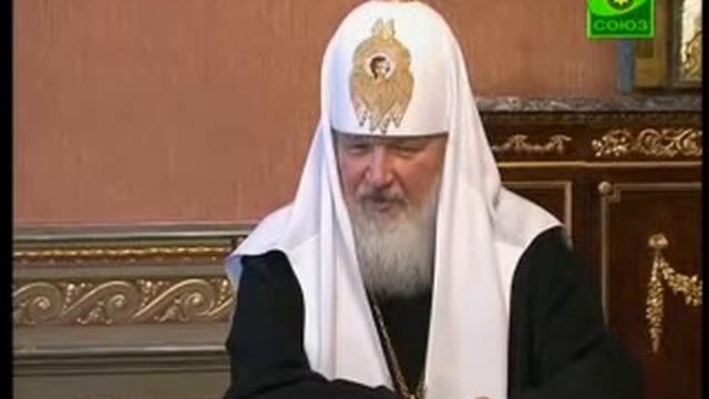 Предстоятель Русской Православной Церкви принял министра обороны Российской Федерации Анатолия Серд смотреть онлайн