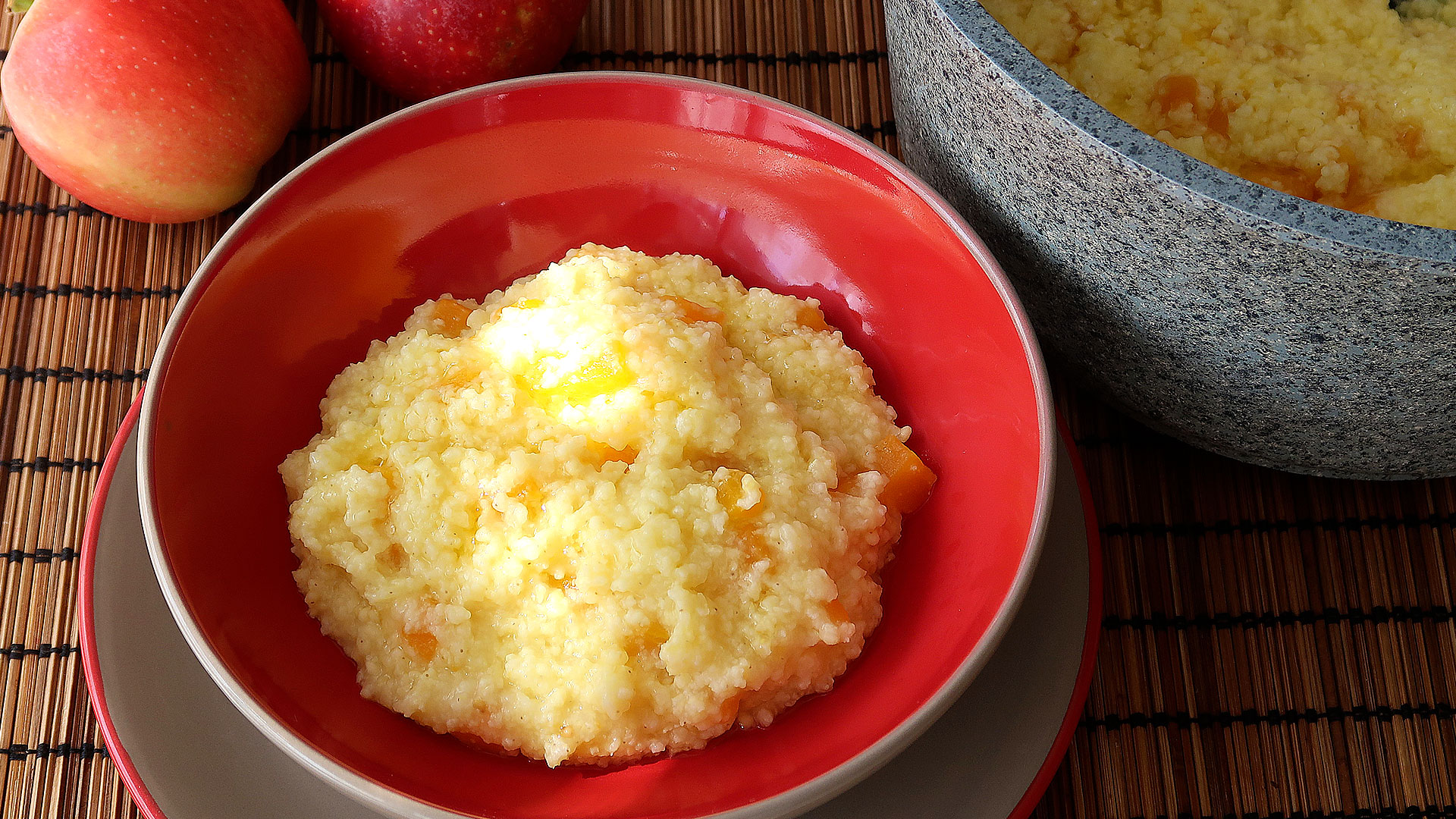 Вкусная и полезная пшенная каша с тыквой. смотреть онлайн