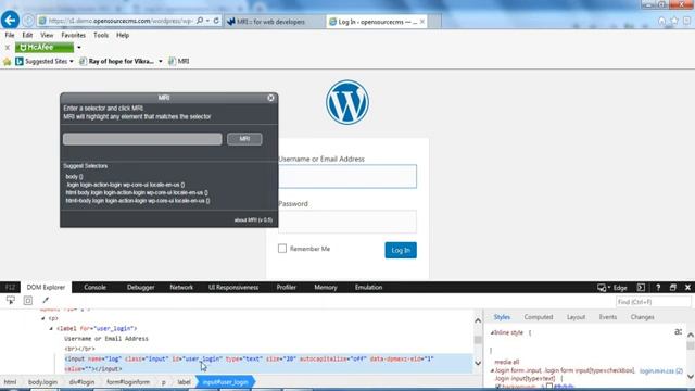 Selenium WebDriver | Part18 | MRI Bookmarklet| Validating XPath Expressions and CSS смотреть онлайн