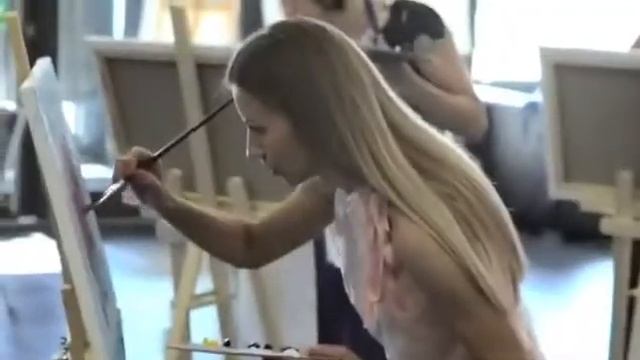 Мастер-класс масляными красками в Klitschko Expo - Painting Lessons - Andrew Pugach смотреть онлайн