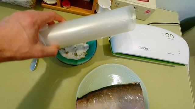 Как посолить красную рыбу под вакуумом за 3-4 дня (How To Marinate Any Salmon Fish Quickly)