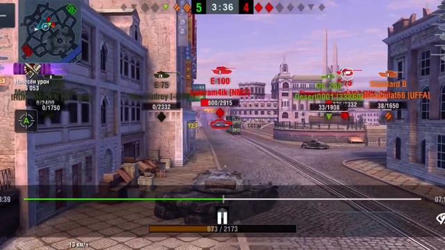 Танки не статиста. WoT Blitz. Один из лучших боев на Советском барабане К-91 3700 урона смотреть онлайн