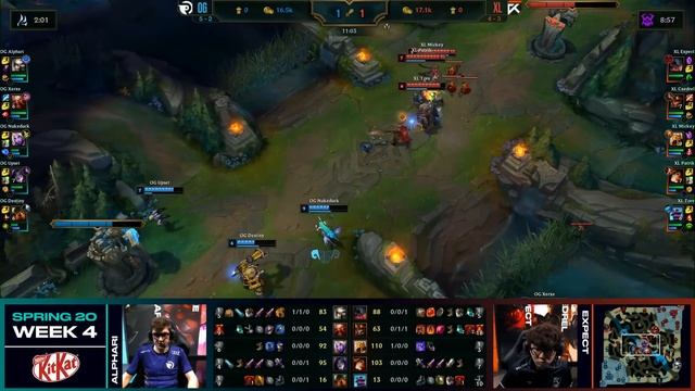 OG vs. XL - Week 4 Day 2 | LEC Spring Split | Origen vs. Excel Esports (2020) смотреть онлайн