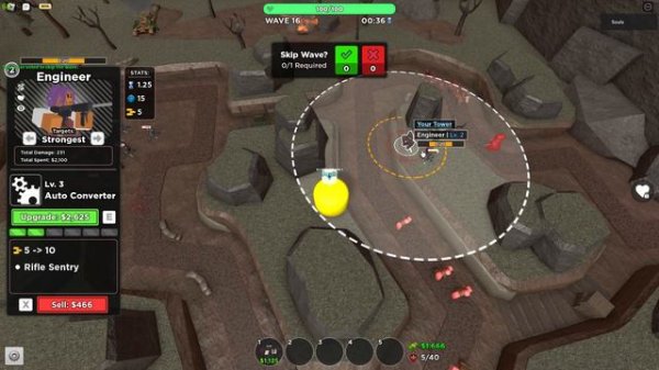 ENGINEER ONLY VS SOLO HARDCORE | ROBLOX Tower Defense Simulator