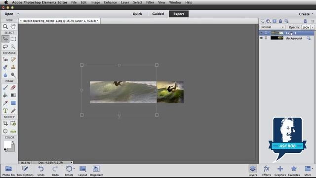 Showcase a "Before & After" Photo in Photoshop Elements 11 смотреть онлайн