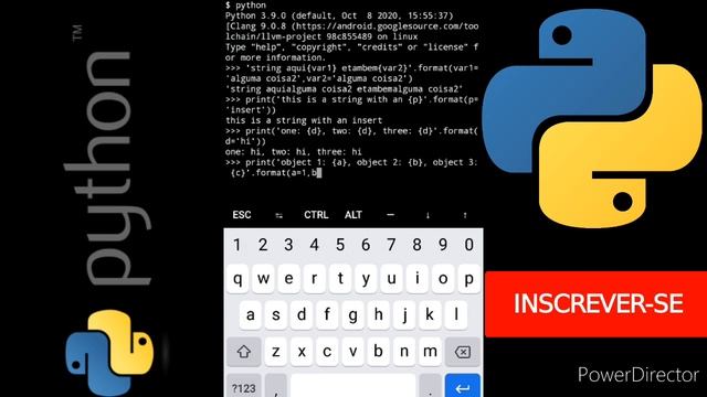 curso de python#04 - usando o método format() na String смотреть онлайн