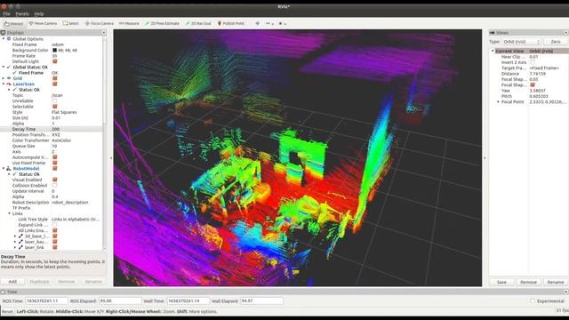 DIY 3D lidar point cloud testing смотреть онлайн
