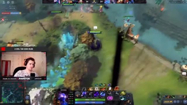 АЙСБЕРГ СИЛЬНО СГОРЕЛ НА ОРАКЛА | ШАДОВЕХ ОБЗЫВАЕТСЯ | ДОТА 2 смотреть онлайн