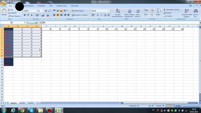 Microsoft Office Excel 2007 Dersleri 1 Bölüm смотреть онлайн