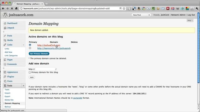 Wordpress MultiSite Domain Mapping Redirect Loop Issue