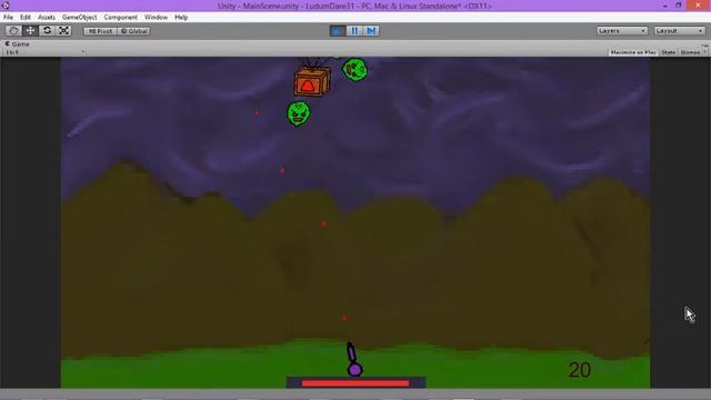 Ludum Dare 31 - Crazy Air Raid - Game Start смотреть онлайн