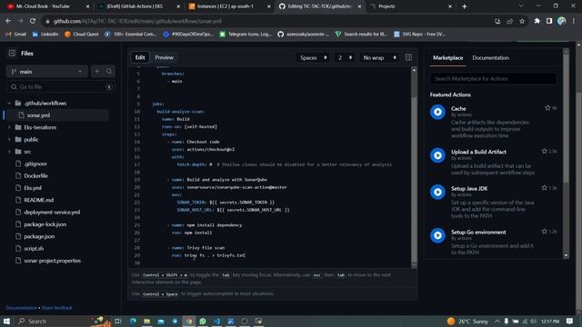 GitHub Actions & Amazon EKS CI/CD Pipeline | DevOps | Docker | DevSecOps | English смотреть онлайн