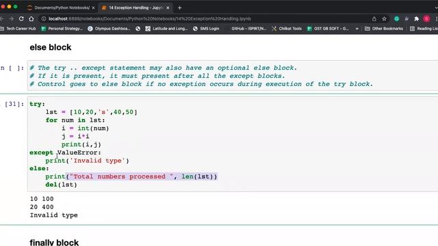 Day 14: Machine Learning Internship(Exception Handling) смотреть онлайн
