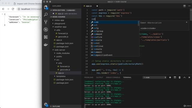 3 Building a JSON HTTP Endpoint смотреть онлайн