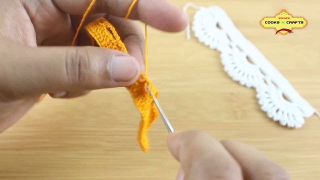 Crochet Easy Lace Pattern in Bangla | কুশিকাটা/কুরুশের তৈরি লেজ | How to make Crochet Lace смотреть онлайн
