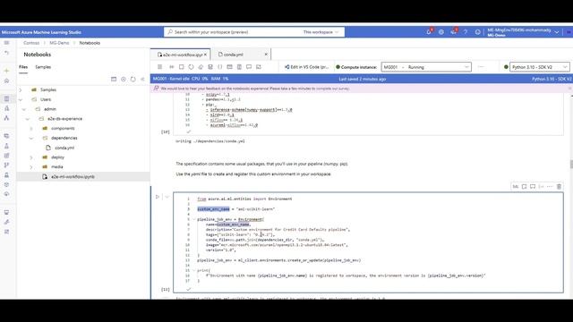 Production ML Pipelines with Python SDK v2 of Azure Machine Learning смотреть онлайн