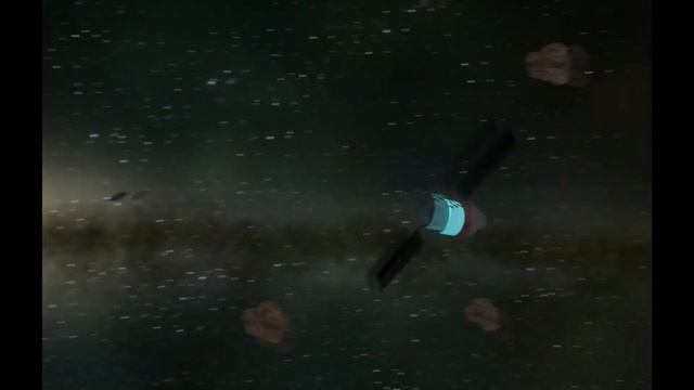 Spaceship flight in Blender | Полет космического корабля в Blender смотреть онлайн