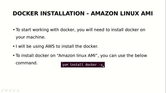 Docker | How to install Docker on Amazon Linux AMI EC2 instance | How to install Docker смотреть онлайн