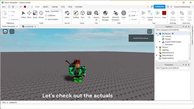 I TELL THE ROBLOX AI TO WRITE SCRIPTS FOR ME (AI Powered Code Completion) смотреть онлайн