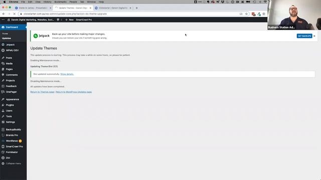 How to administer your WordPress website with Dante St James смотреть онлайн