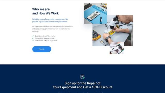 Wiron - Electronics and Mobile Repair Template WordPress Theme by ZEMEZ - 53761 смотреть онлайн