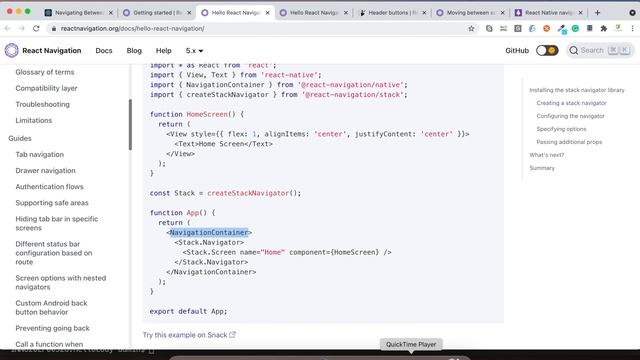 React Native: Stack Navigator #19 | React Native Tutorial in Hindi | हिंदी में смотреть онлайн