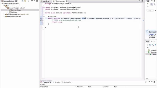 Code a Spigot/Bukkit minecraft plugin -=- Coding Tutorial EP 1 смотреть онлайн