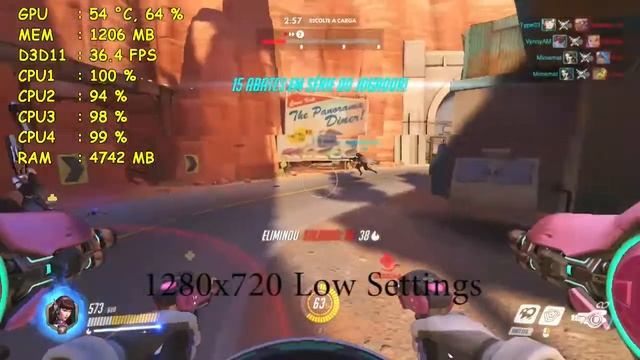 Overwatch - R7 250 - Intel Core 2 Quad Q8400 - 8GB RAM смотреть онлайн