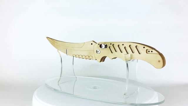 СКЛАДНОЙ НОЖ из CS:GO | ПОЛНОРАЗМЕРНЫЙ ДЕРЕВЯННЫЙ КОНСТРУКТОР от KERAMBITER.RU