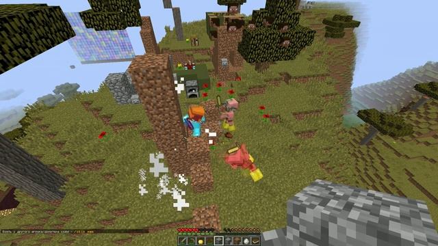 ТРЕШЬ ОБЗОР [MINECRAFT ОНЛАЙН] - ВЫЖИВАНИЕ В КУБАХ. смотреть онлайн