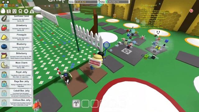 Helping RoboDog Get PRO! Bee Swarm Simulator #1 смотреть онлайн