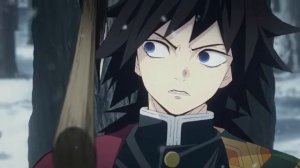 Танджиро и Незуко против Гию Томиока | Клинок рассекающий демонов